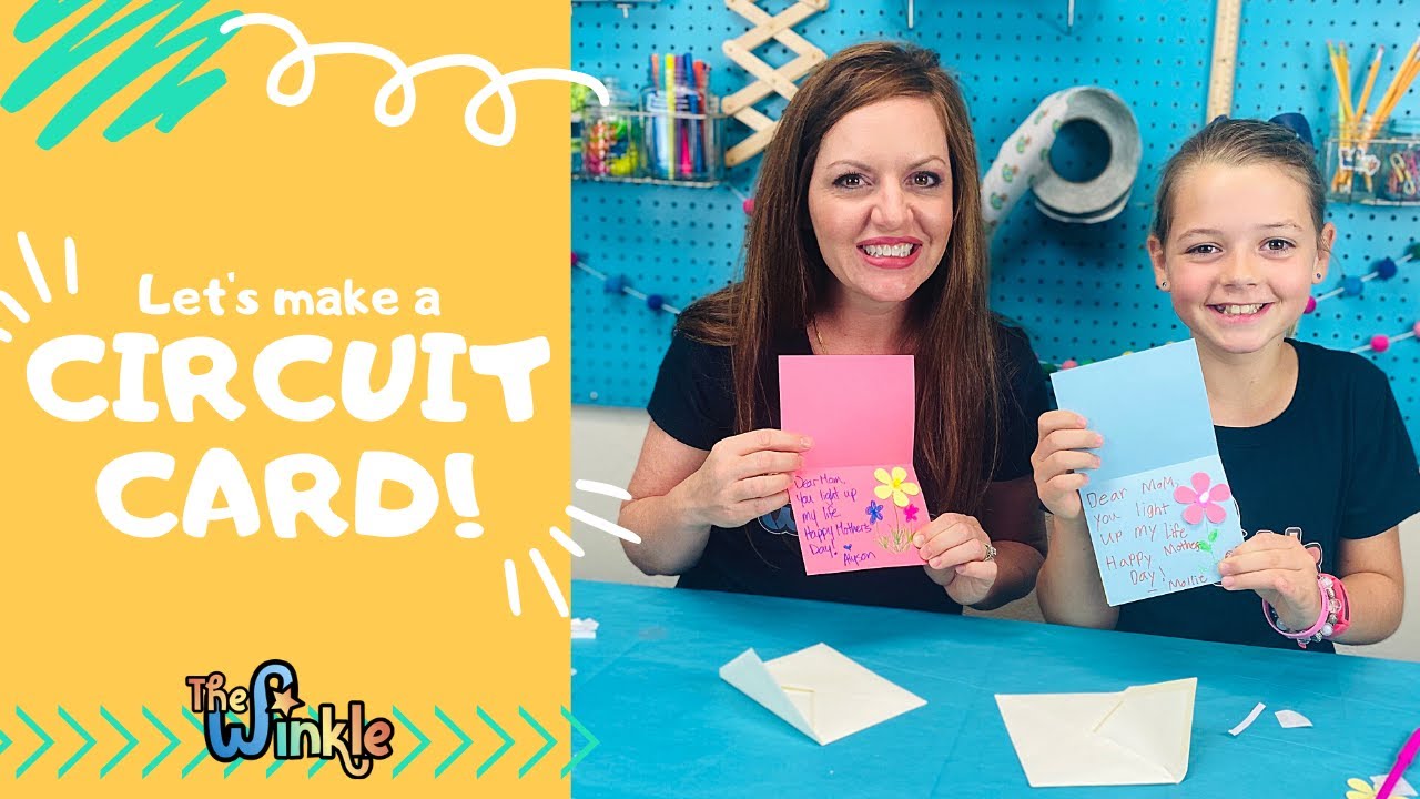 LED Circuit Card - DIY Light-Up Card Project for Kids!
