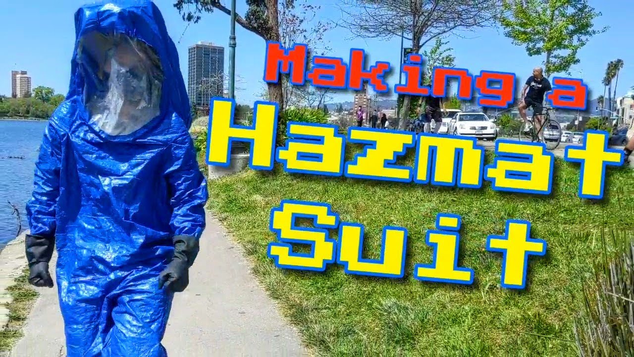 Making a Hazmat Suit out of a Tarp Part 1: FREDDY FX