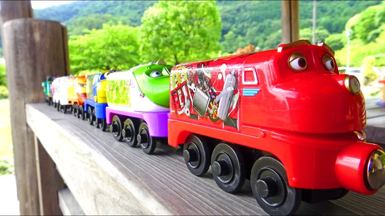 Chuggington Wooden Railway ☆Clock Tower & Tunnel Course