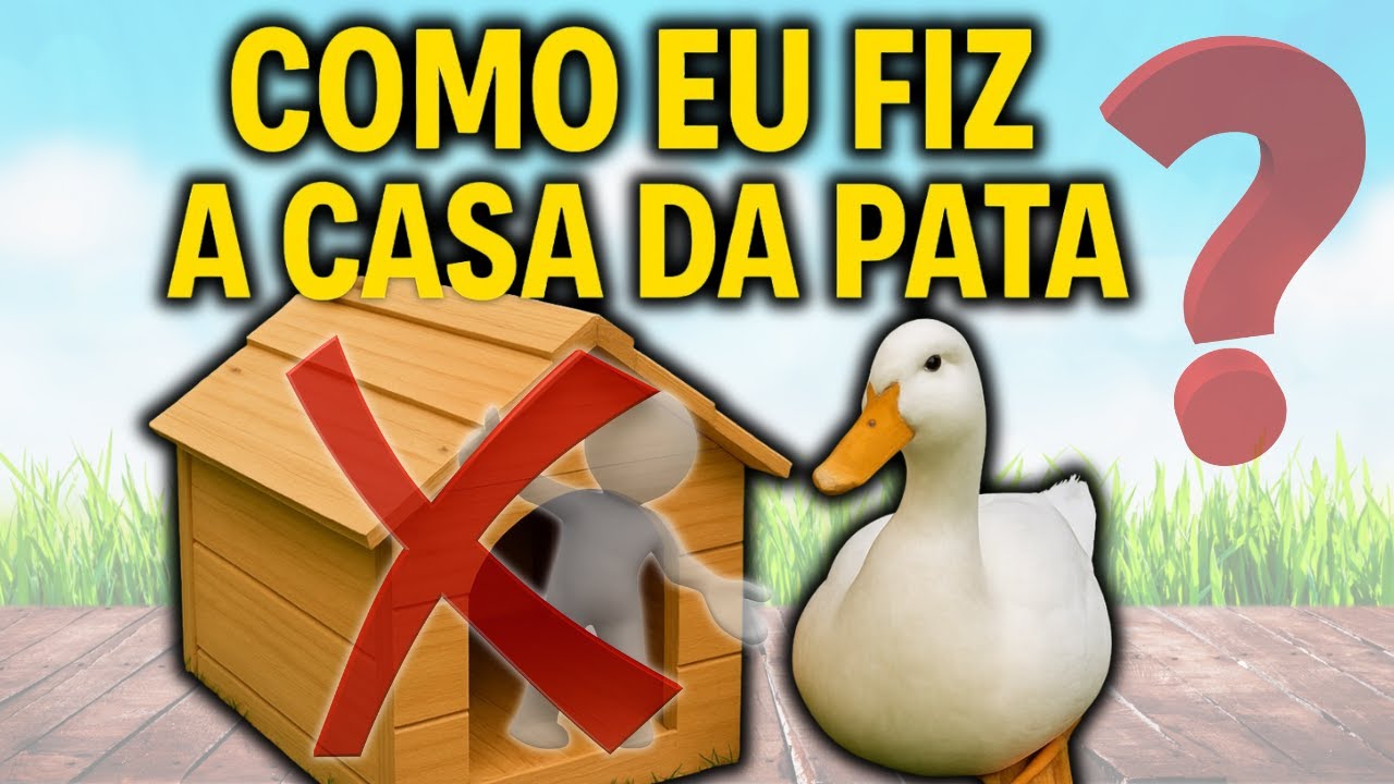 Você Não Vai Acreditar na Casa que Fizemos para a Pata Branca!