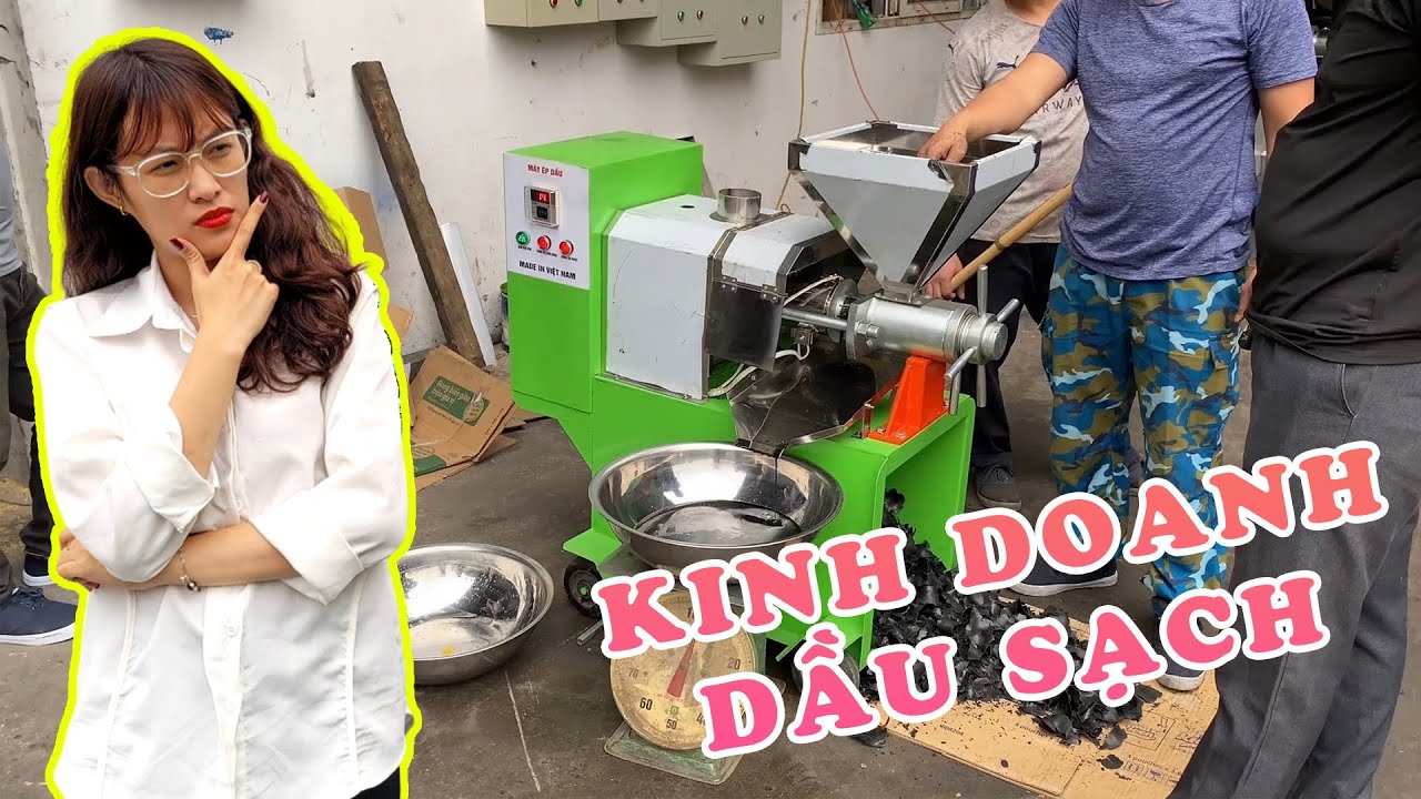 Bình Quân Group: Bàn Giao Trực Tiếp Máy Ép Dầu Vừng Nguyên Chất