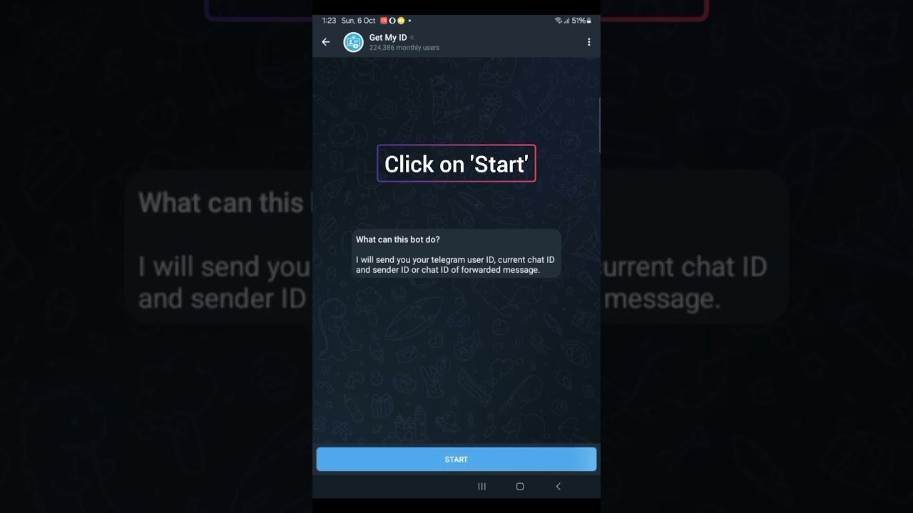 How to get telegram chat ID.#shorts #telegram #chatgpt #chatid #userid