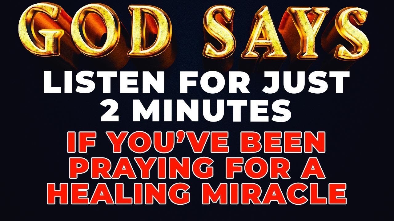 If You Need Urgent Healing Healing Miracle Then Say This Prayer Now