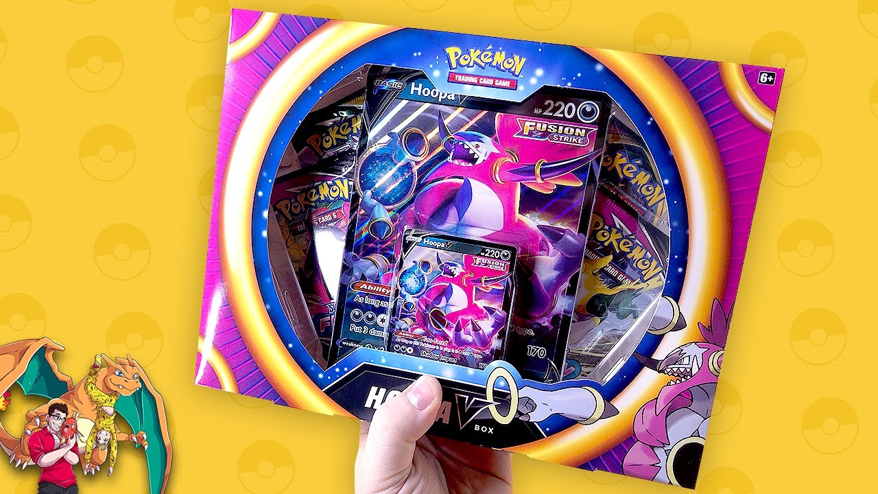 💍 Super Doopa Hoopa V Pokemon Collection Box Opening