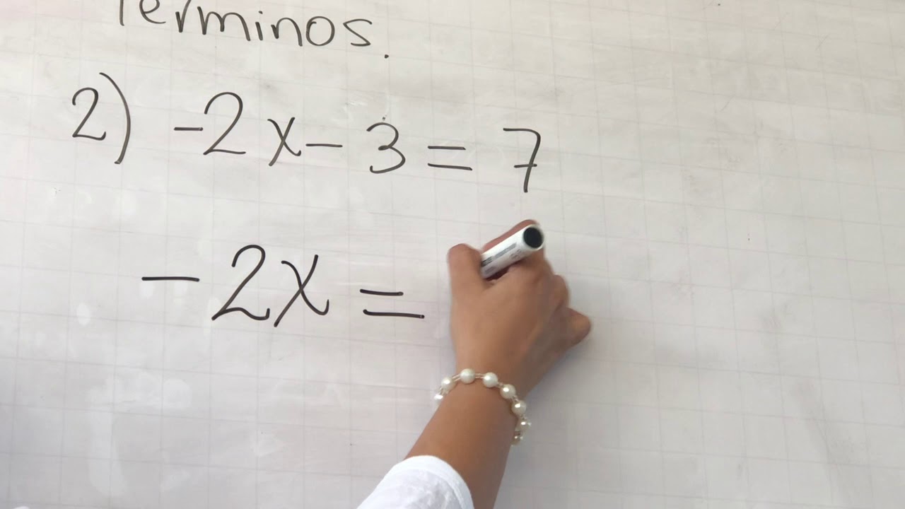 Transposicion de Terminos