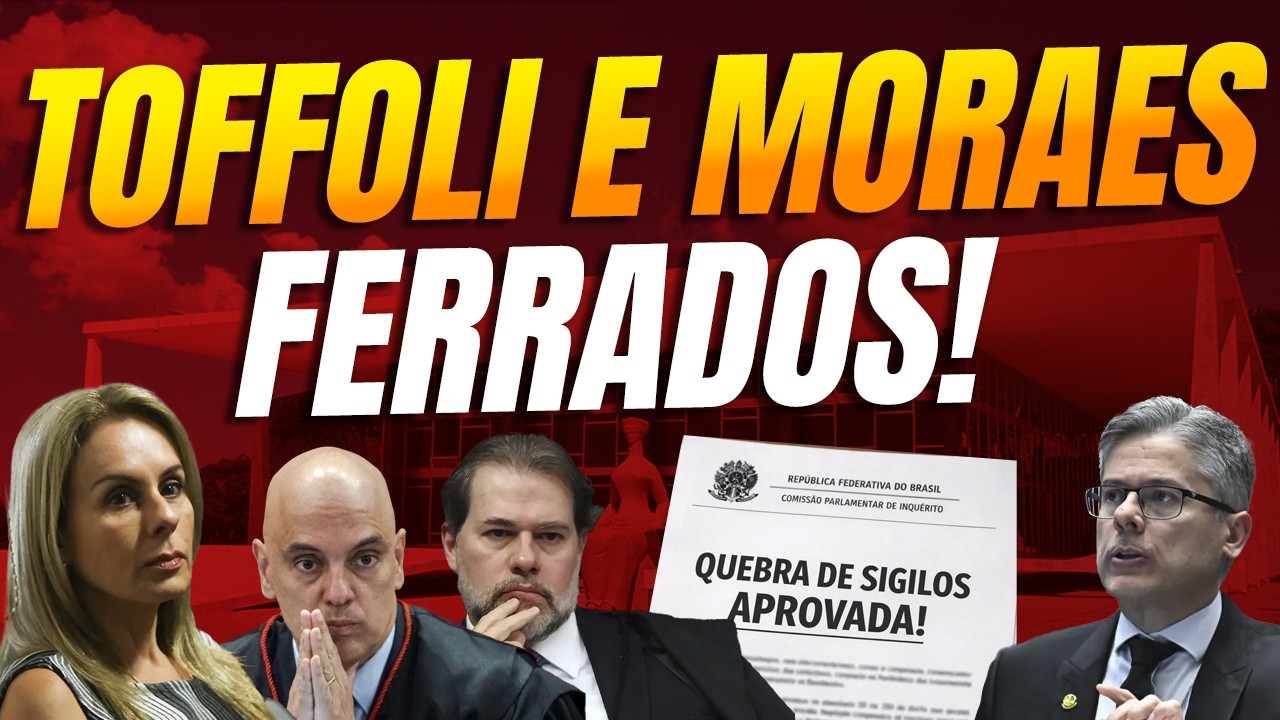 CPI quebra sigilos e chama Moraes, Viviane e Toffoli para depor!