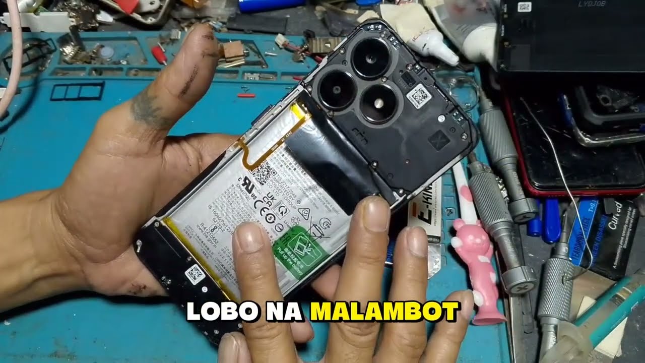 realme C 51 bloated battery.lobo ang kanyang battery.ano dapat gawin