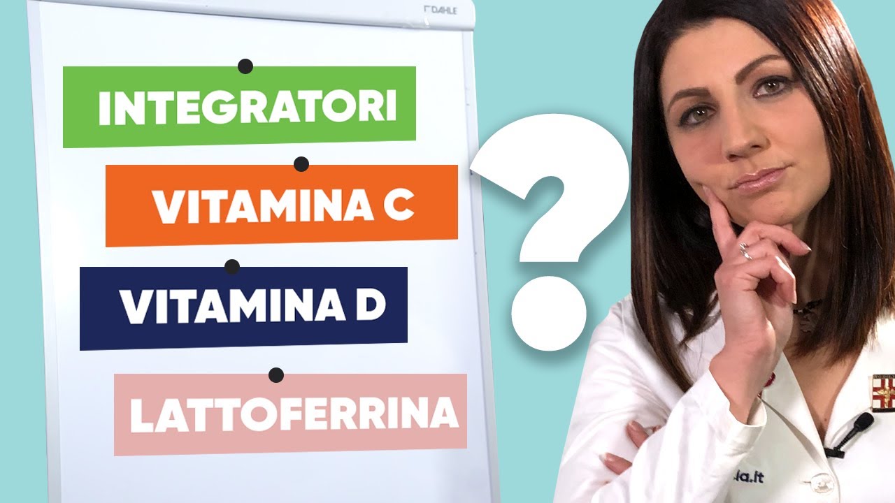 Vitamina C, vitamina D e lattoferrina: quali sono le cose da sapere?