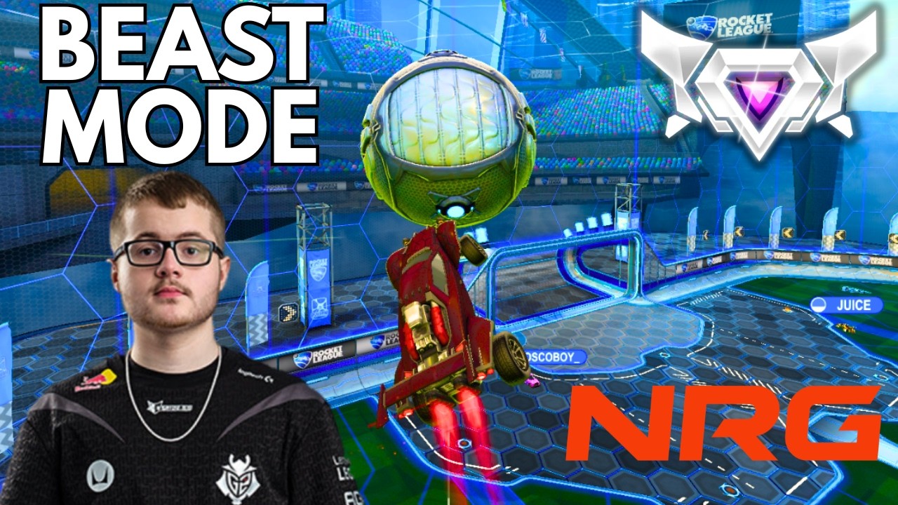 BEASTMODE is OVERPOWERED in Rocket League! (SSL 2v2) 🏆