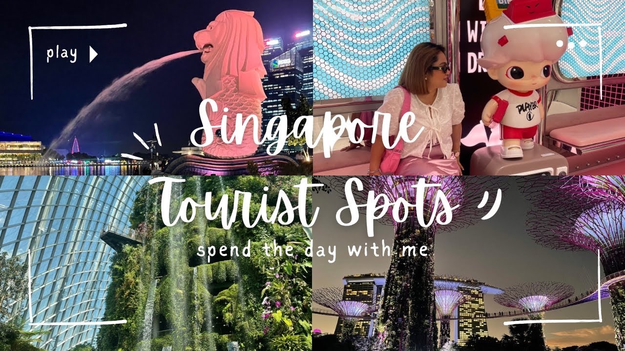 IMPOSSIBLE WALK? Marina Bay Sands to Merlion with a Toddler! 👣🇸🇬
