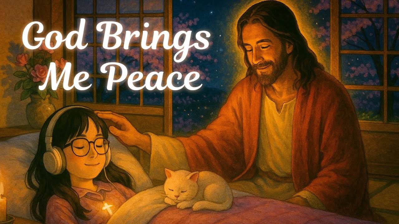 God Brings Me Peace | Calming Christian Music for Prayer & Rest💖