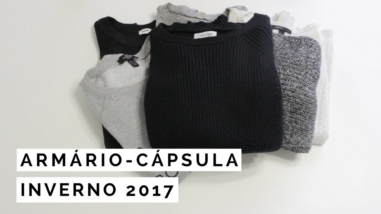 ARMÁRIO-CÁPSULA INVERNO 2017