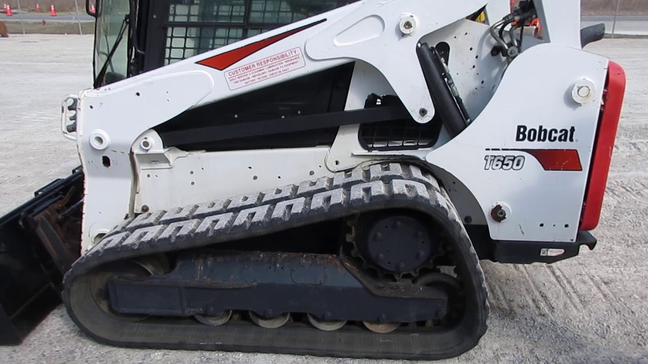 2017 Bobcat T650 Tracked skidsteer C&C Equipment