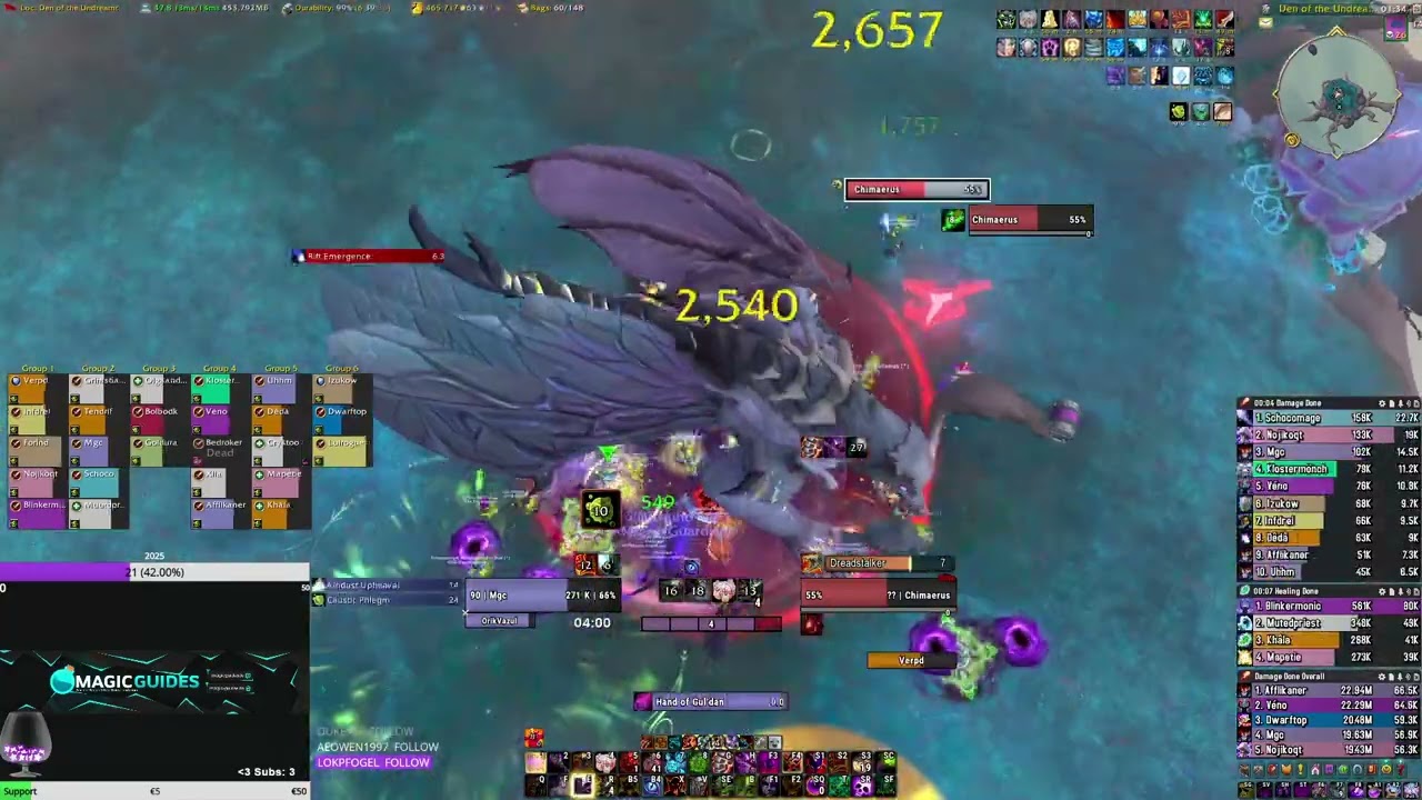 Chimaerus (Heroic) by The Daysleepers | The Dreamrift | Demo Warlock PoV