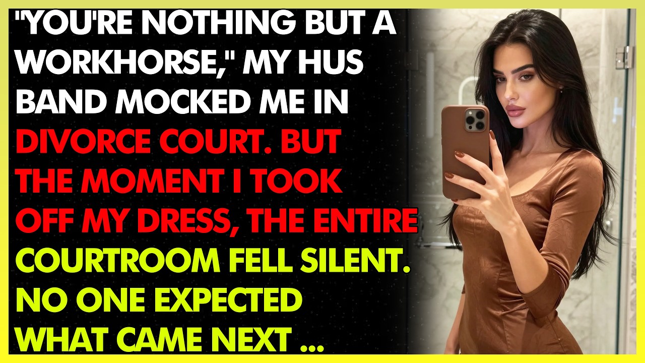 “You’re Nothing But a Workhorse,” My Husband Mocked Me in Divorce Court—But The Moment I
