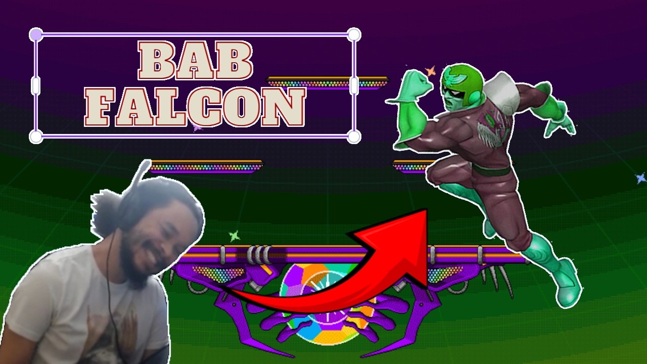 Bab Shows Me How to Combo with Falcon | Session | SSBM GOSU