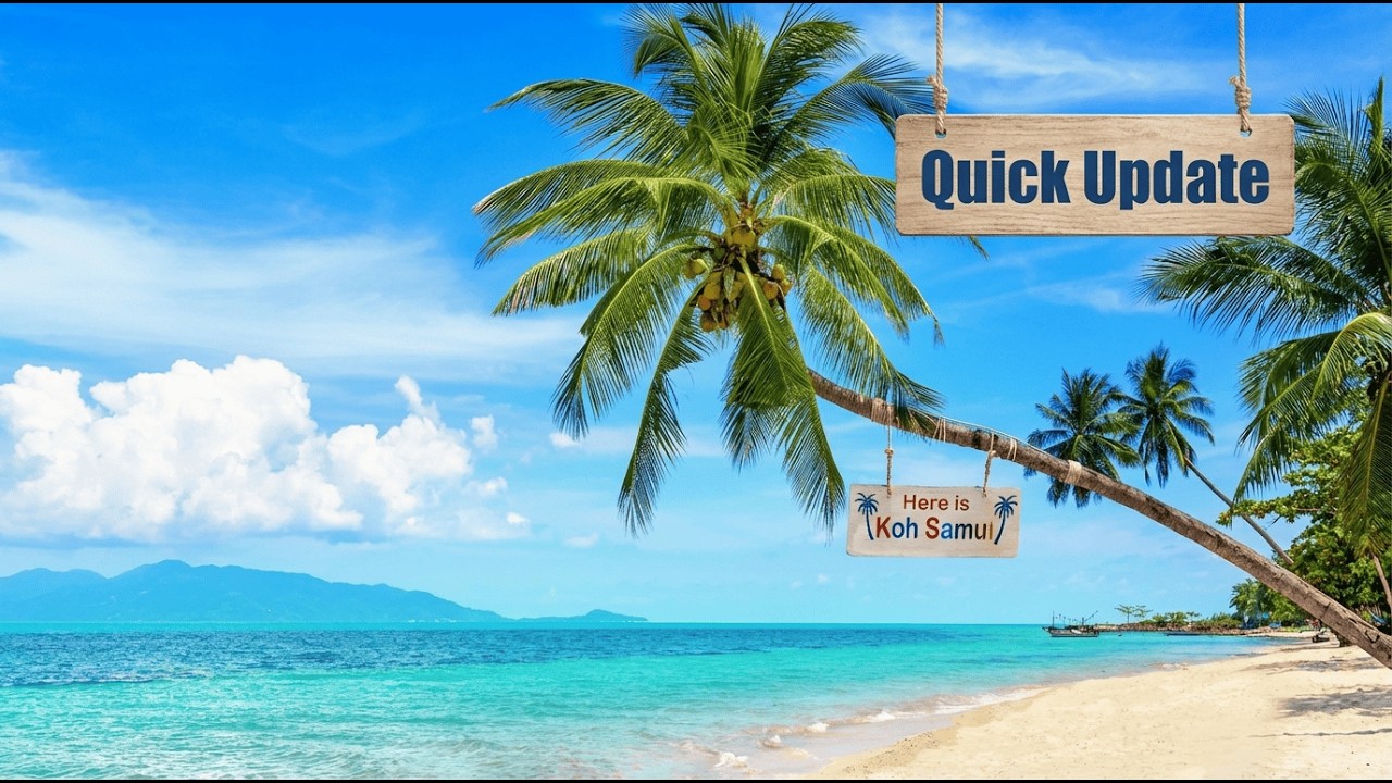 Quick Update On Long-Term Married Life In Koh Samui!