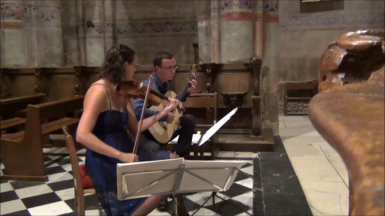 la java bleue de Vincent Scotto par le Duo Mimesis (guitare et violon)