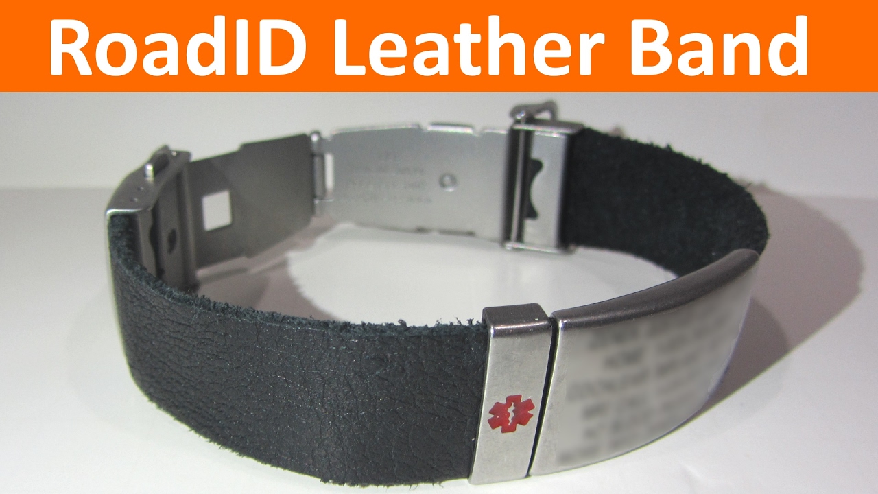 RoadID Leather Replacement Band