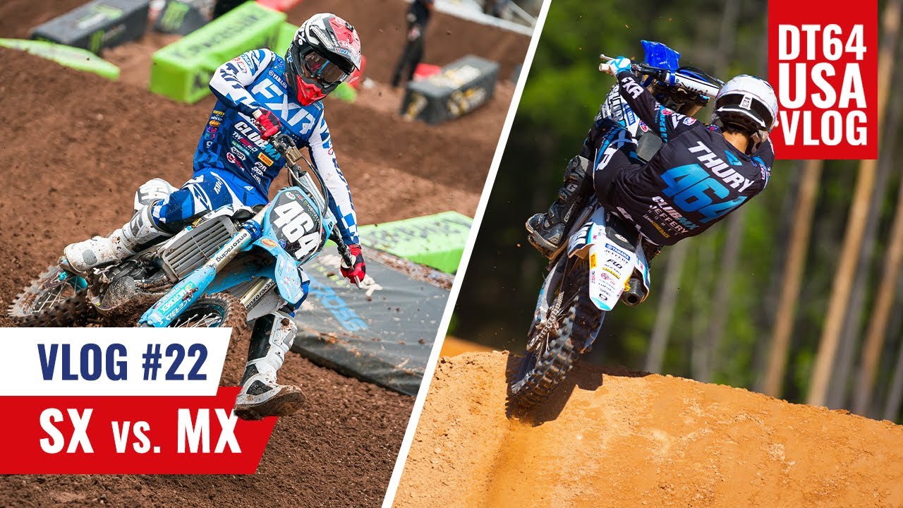 Nique Thury USA Vlog #22 - Die Unterschiede zwischen Supercross und Motocross