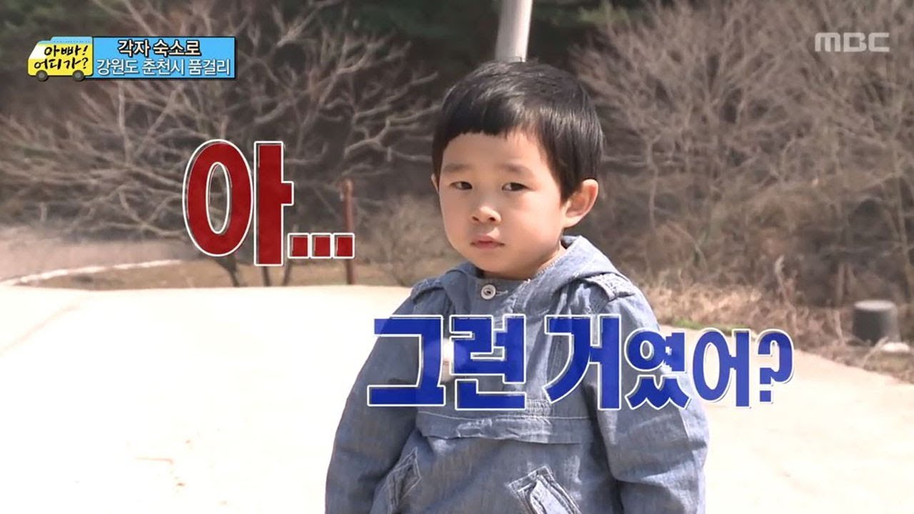 [아빠! 어디가?] 2번집 본 민율이의 반응 