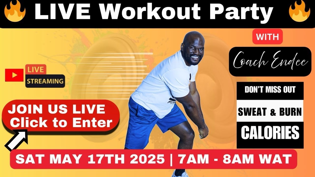🔥 LIVE Workout Party | MAY 17TH 2025 | Sweat, Burn Fat & Have Fun! 💪🔥