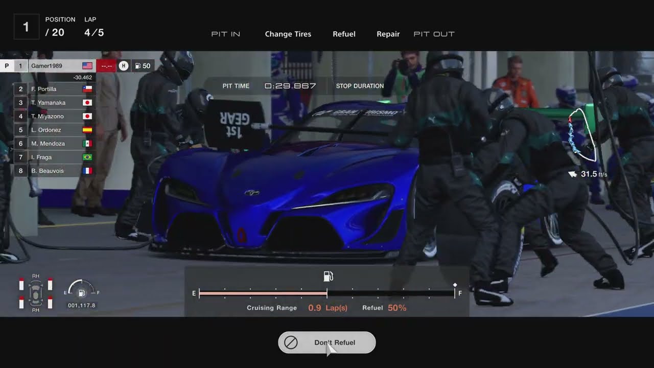 Gran Turismo 7/FT-1 Gr.3/World Touring/5 Laps/PS5