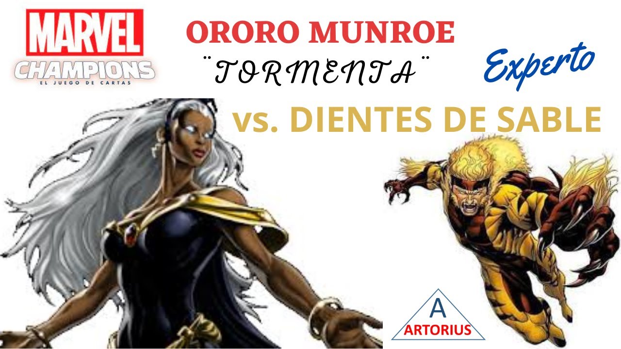 TORMENTA - DIENTES DE SABLE EXPERTO MARVEL CHAMPIONS