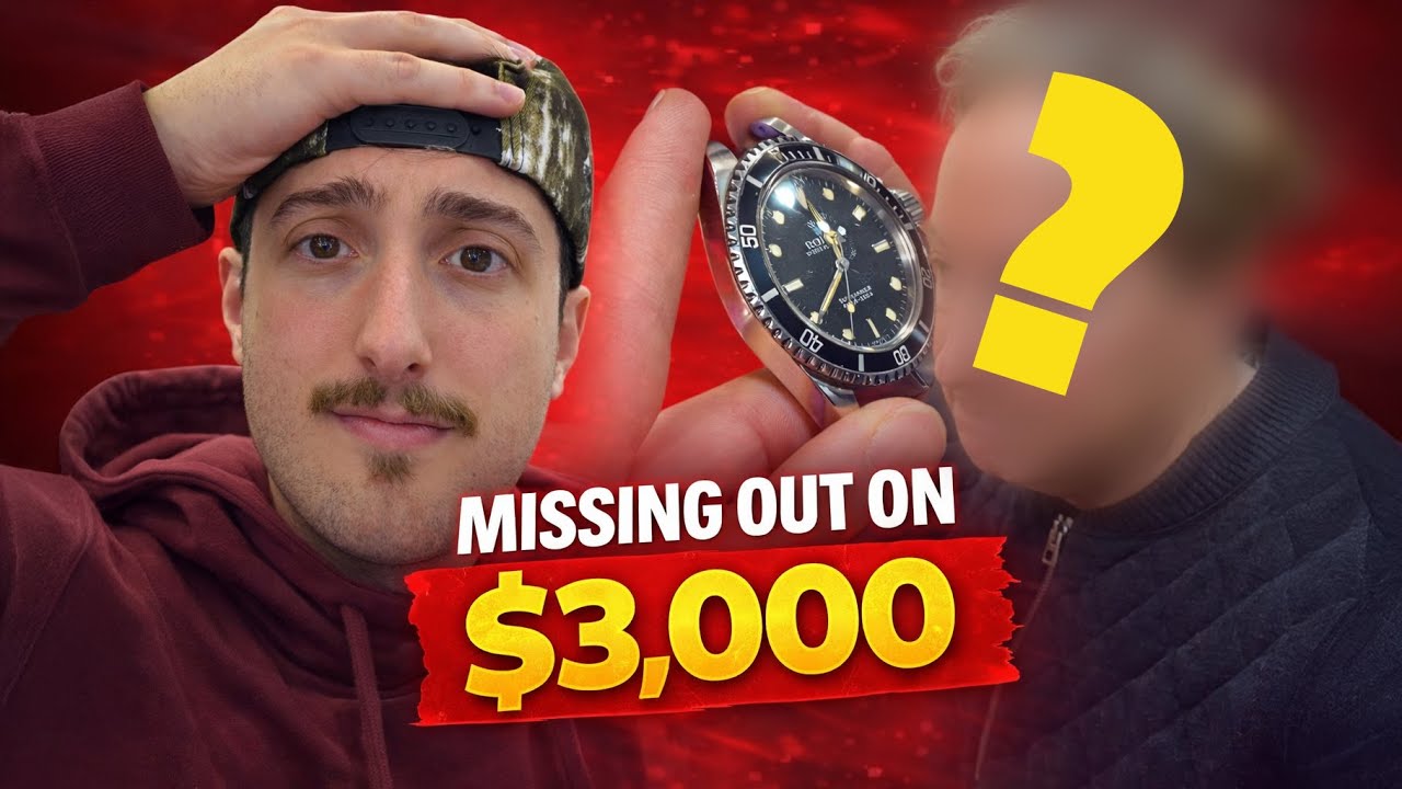 I MISSED OUT On A $3,000 Profit (Honesty Wins)