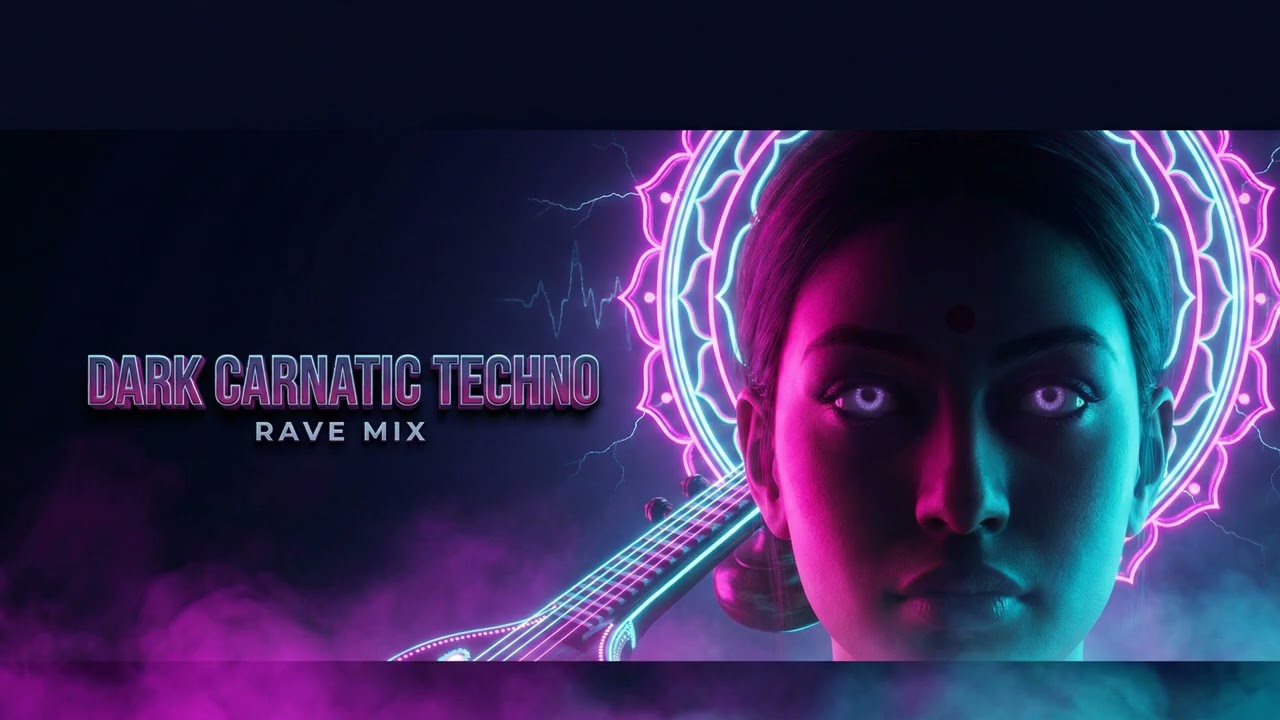 Dark Carnatic Techno 003 – Midnight Temple Ritual | 1 Hour Indian Ethnic Techno Rave Mix 4K 2026