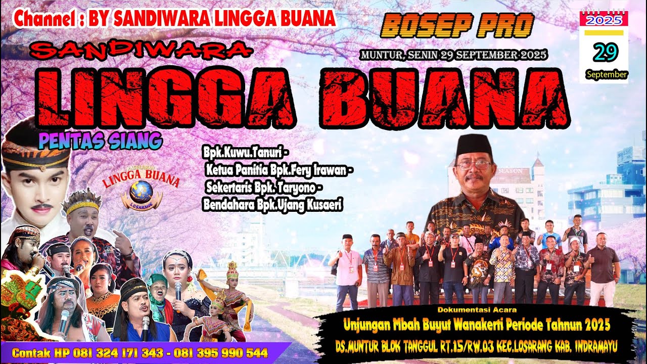 LIVE SANDIWARA LINGGA BUANA Muntur, Senin 29 September 2025    PENTAS SIANG cerita