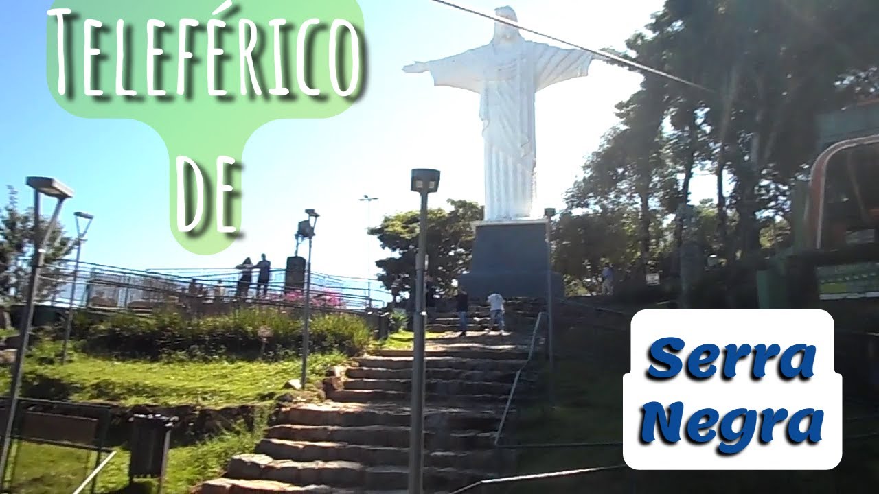 Passeamos no Teleférico de Serra Negra SP