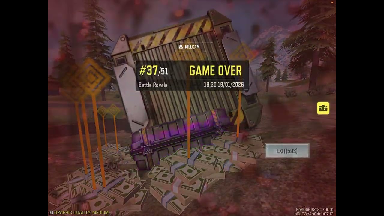 Maybe I shouldn’t chase them😅😭💥👋🦍#callofdutymobile #codm #mandown #bloopers 