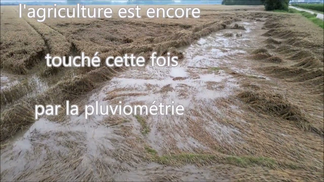 Inondation 15 juillet 2021sur le secteur Bletterans