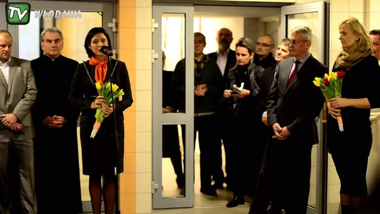 TV Włodawa : Otwarcie pływalni we Włodawie ( Joanna Mucha i Otylia Jędrzejczak)