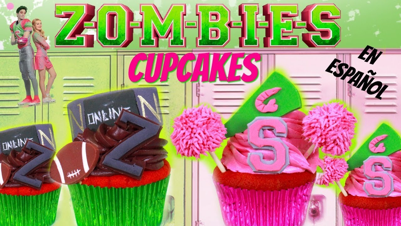 CUPCAKE DE LA PELICULA ZOMBIES DE DISNEY