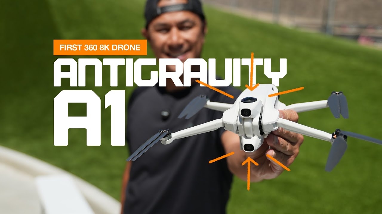 ANTIGRAVITY A1 - FIRST 8K 360 DRONE