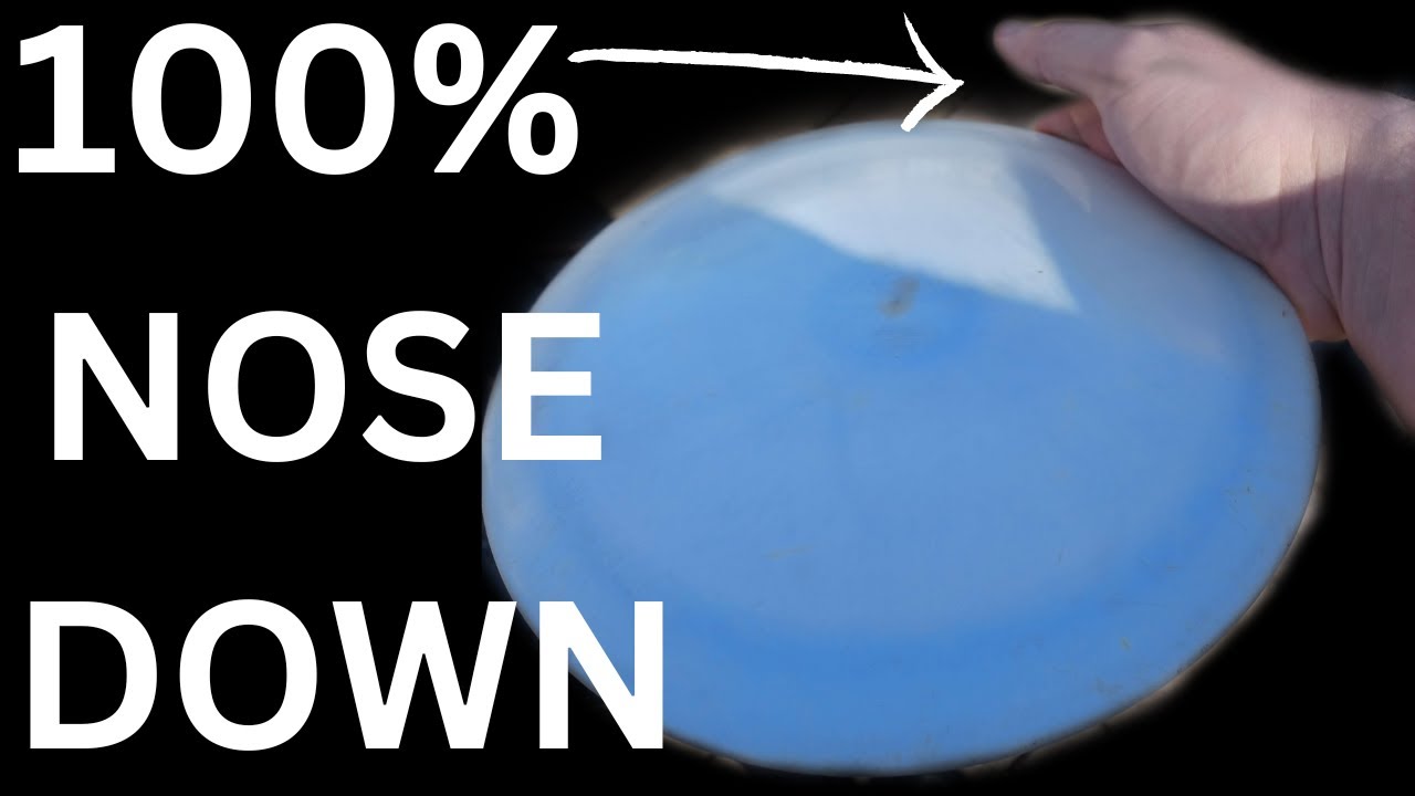Disc Golf's New Grip? No Thumb For Instant Nose Down.