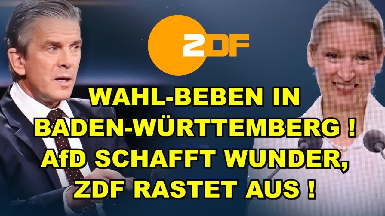 EIL: WAHL-BEBEN in BaWü! AfD mit WUNDER!