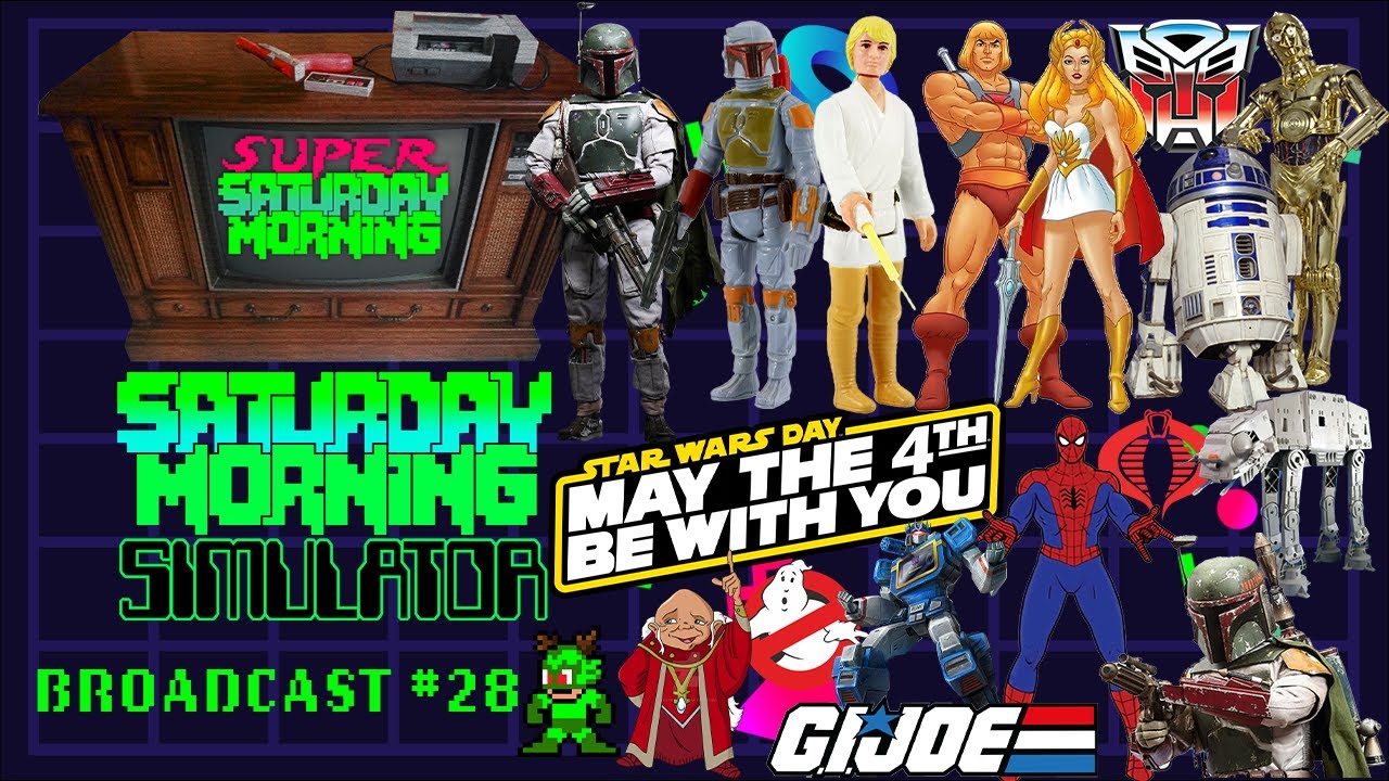 🔴 STAR WARS DAY SPECIAL | Saturday Morning Simulator #28 📺🎥⚔🗡🪖🐉 | Super Saturday Morning