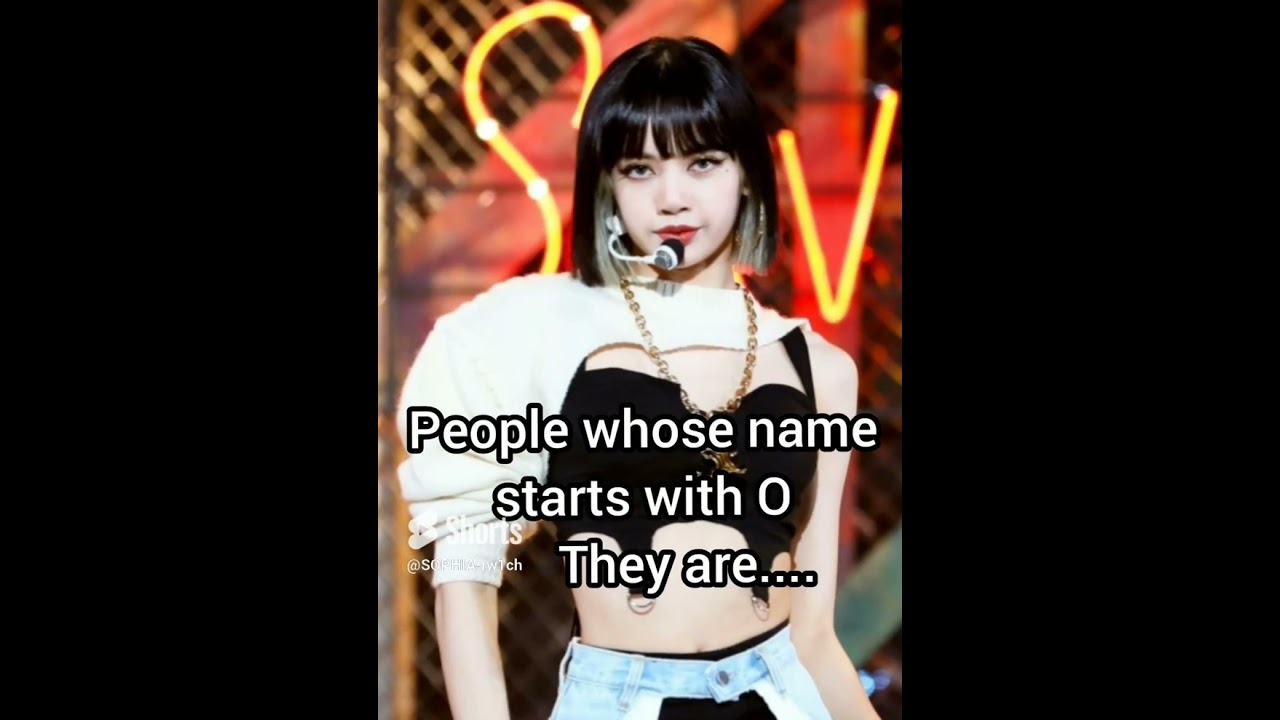 People whose name starts with O are of those types..