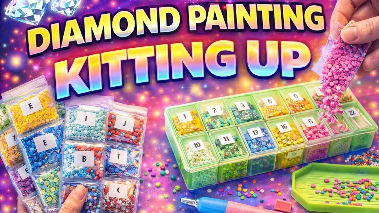 Diamond Painting Kitting Up Time