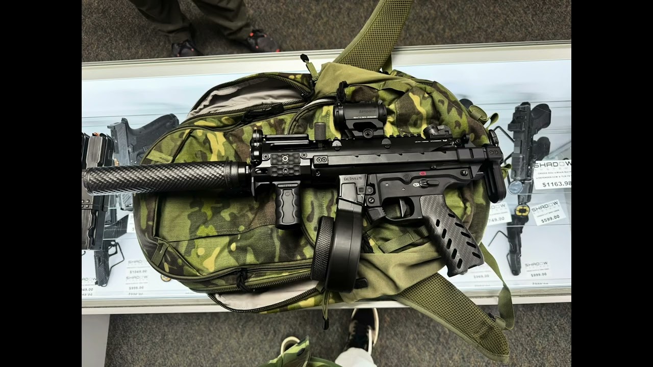 Zenith ZF5P MP5K Clone Super Safe SS plus Q Boombox 8.6 blackout at range day