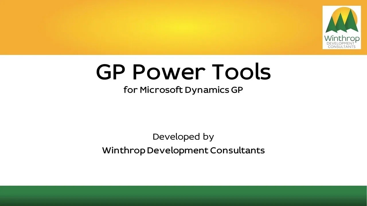 GP Power Tools Build 27 Demonstration by David Musgrave