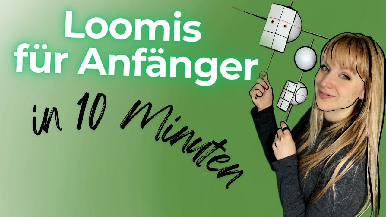 Tägliche 10 Minuten Übung zur LOOMIS METHODE für ANFÄNGER - Video 2/7