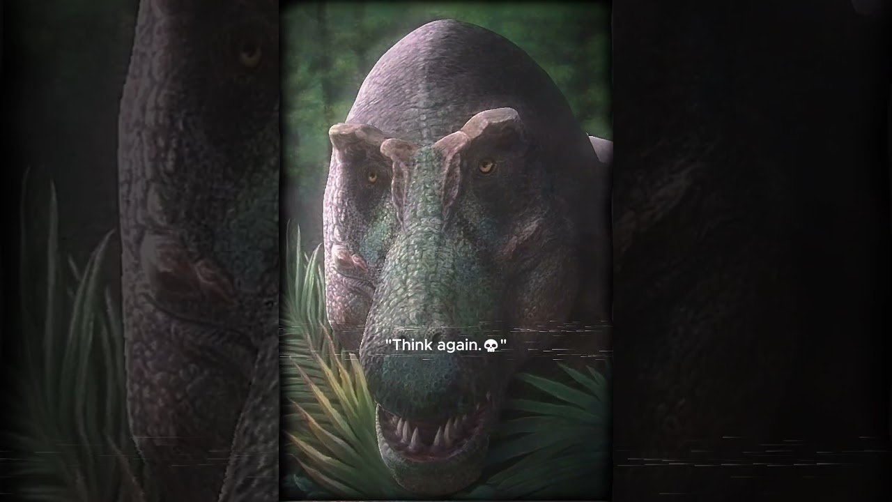 Could This Dinosaur Easily Defeat T. rex? 🤔💀 #sciencefacts #extinction #prehistoric