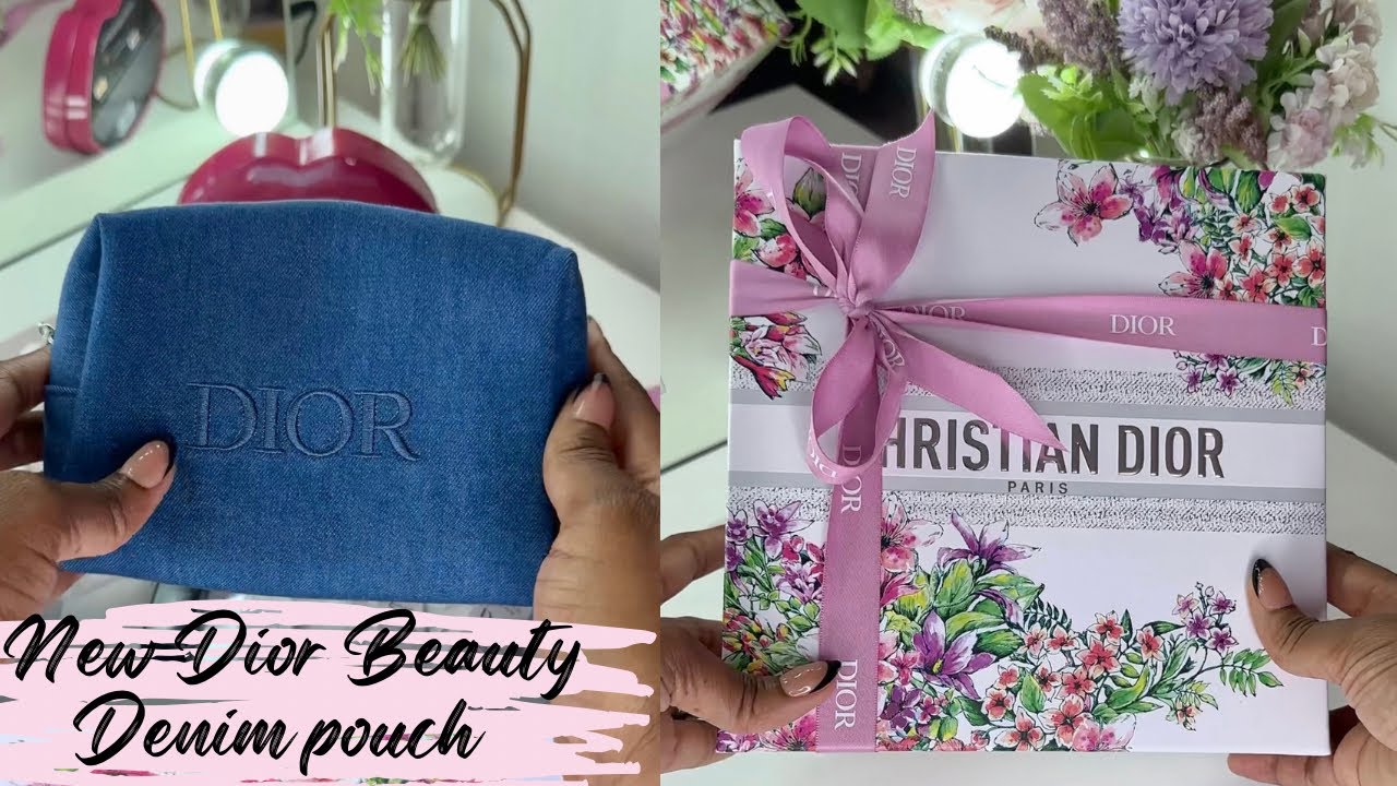 Unboxing New Dior beauty Pouch
