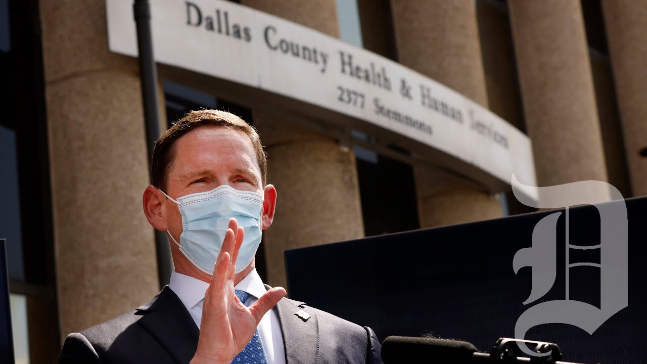 Dallas County Judge Clay Jenkins stresses the seriousness of the Delta coronavirus variant