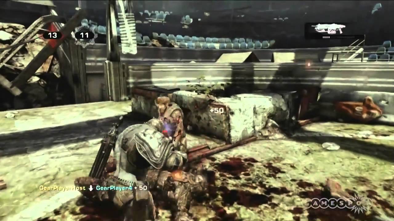 Gears of War 3 Multiplayer gameplay + Developer Interview