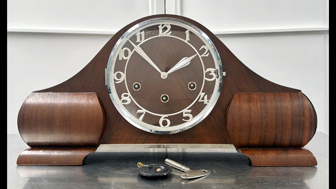 Vintage Canterbury Lincoln WESTMINSTER Chime Mantel Clock | Item# 2866 - Adelaide Clocks